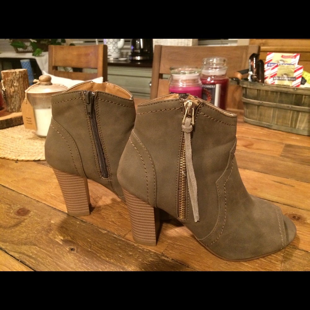 Tan Booties